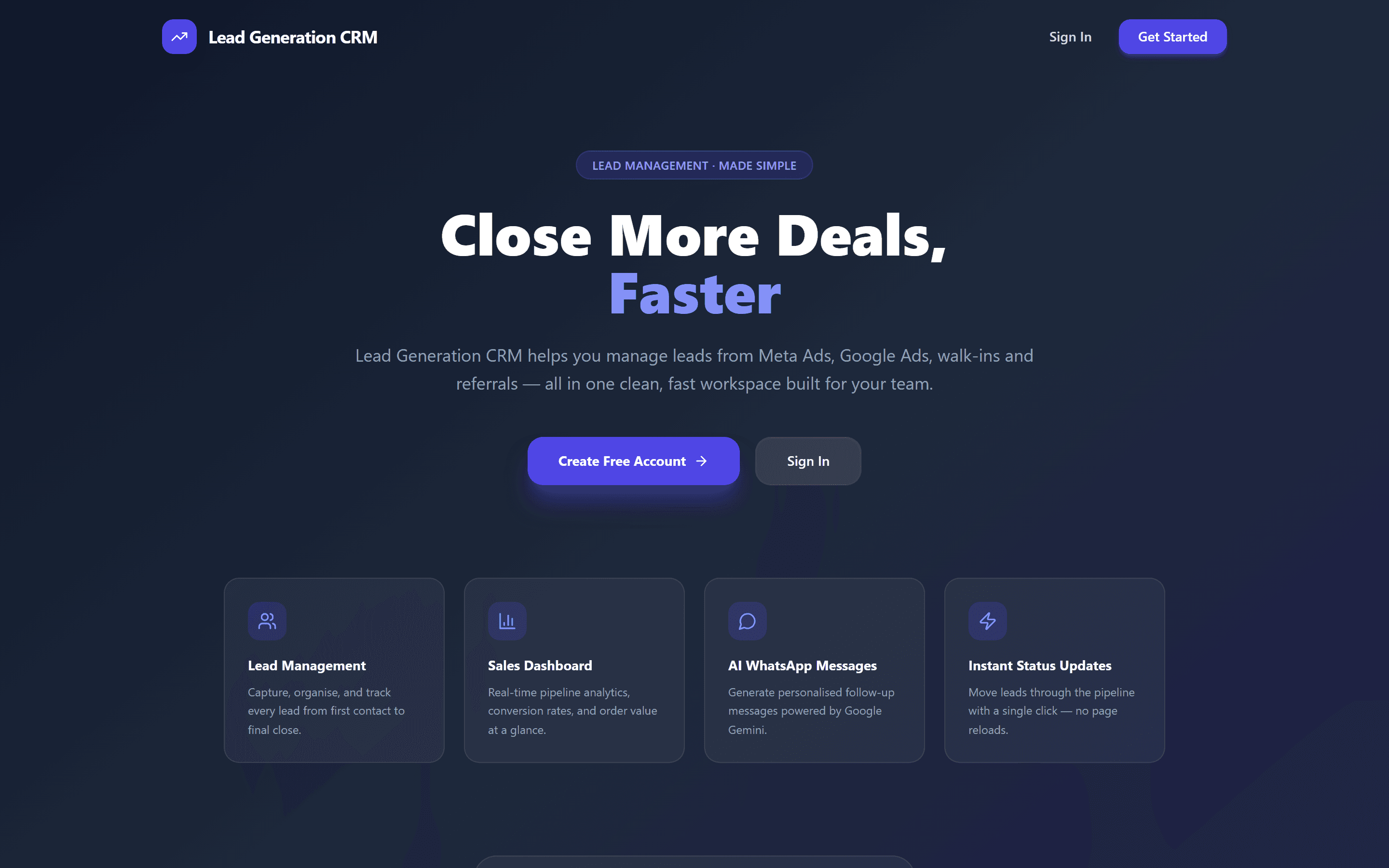 Lead Gen CRM